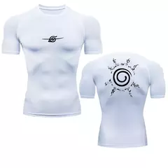 Imagem do Camisa esportiva de compressão anime masculina, camiseta de ginástica secagem rápida, camiseta esportiva fitness, tops de elasticidade, camiseta masculina, verão, outono