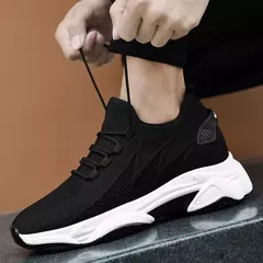 Imagem do Sapatilhas para homens com aumento de altura, sapatos de elevação respiráveis, palmilha mais alta, 6cm, 10cm, verão