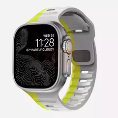 Imagem do Pulseira esportiva para apple watch ultra 9 8 7 6 se 5 pulseira leve de silicone macio para iwatch 38mm 40mm 42mm 44mm 45mm 49mm