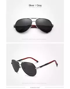 KINGSEVEN-Alumínio Retro Óculos Funcionais para Mulheres e Homens, Fashing Óculos, Pilot Eyewear, Acessório de Luxo, Alta Qualidade, Novo