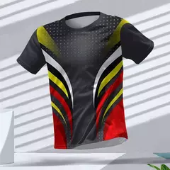 New Hot-Selling Outdoor Running Sports Respirável Quick-Secagem Roupas de Fitness Casual Wear Impressão 3D Em Torno Do Pescoço Adulto T-Shirt - comprar online