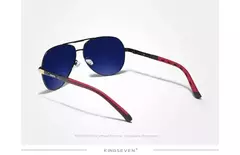 Imagem do KINGSEVEN-Alumínio Retro Óculos Funcionais para Mulheres e Homens, Fashing Óculos, Pilot Eyewear, Acessório de Luxo, Alta Qualidade, Novo