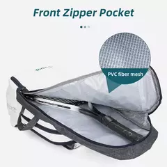 Mochila de remo de tênis dobrável para homens Squash Badminton Racket Bag Bolsa de transporte de raquetebol Sacos esportivos de grande capacidade na internet