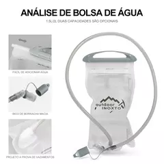 Mochila Ultra Leve Inoxto Trail Running, Colete de Hidratação, Maratona, Bicic - comprar online