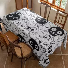 Multi Funcional Toalha de Mesa Fio de Algodão, Mesa de Jantar, Sala de estar ao ar livre, dupla face Camp e Picnic Mat Disponível