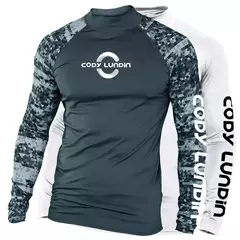 Apertado manga longa mergulho camisetas masculinas, natação Rash Guard Swimwear, proteção UV Surf Vestuário, Beach Floatsuit Tops