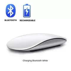 Silencioso Magic Mouse sem fio recarregável, Bluetooth, Laser, Computador, Magro, Ergonômico, PC, Apple MacBook, Microsoft, Magic - loja online