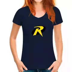 Camiseta de super-herói com Batmans Sidekick para homens e crianças, quadrinhos, logotipo Robin, moda Harajuku, camiseta clássica