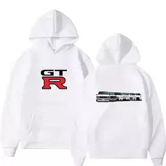 Hoodie inicial dos homens D GTR Skyline R34, Hoodie gráfico, Pullovers de moletons, Roupas Masculinas, Essencial para Outono, Novo, Y2k na internet