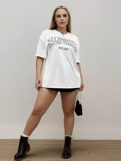 T-shirt de manga curta para mulheres, roupas vintage, casual, streetwear, moda, com letra, oeste, verão - Wolf Magazine