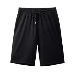 Imagem do Calça reta de praia masculina casual, shorts esportivos de corrida, moda rua, novo, verão