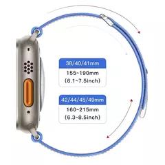 Imagem do Pulseira Esportiva Trail Loop para Apple Watch, Pulseira de Nylon, Ultra 2, 49mm, Série 9, 8, 7, 45mm, 41mm, iWatch 6, 5, 4, 3, SE, 44 milímetros, 40 milímetros, 42 milímetros