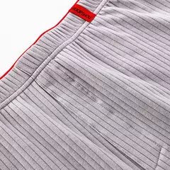 3 unidades/pacote 100% algodão calças de pijama para 45-95kg respirável boxers e cuecas alta conforto elástico sólido adulto pijamas shorts - comprar online