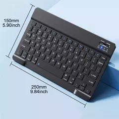 Android, IOS, Windows, PC, iPad, Tablet, Telefone, Teclado sem Fio, Compatível com Bluetooth, Telefone na internet