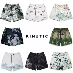 KINÉTICA Maré Nova Mens Verão Esportes Fitness Correndo Basquete Praia Shorts Masculino Jogging Casual Malha Quick Dry Tendência Calças Curtas