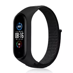 Correia de nylon para Xiaomi Mi Band, pulseira esportiva confortável, pulseira para Mi Band 7, 6, 5, 4, 3