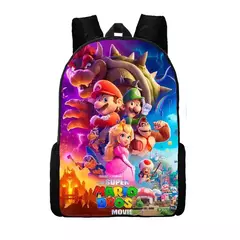 Mochila Mario Cartoon Anime, Super Mario Schoolbag, Mochila Mochila para crianças, Bolsas meninas - comprar online