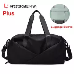 Multifuncional Sports Gym Bag para mulheres, sacola de natação, saco molhado seco, bolsas de ombro Weekend Fitness Duffle, sapatos de ioga Daypack - loja online