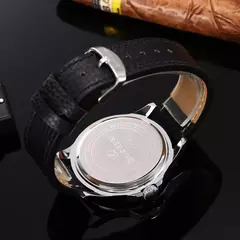 Curren-Relógio Quartz Masculino, Relógios de Fábrica, Moda de Luxo, Relógio de pulso casual, Data Watch