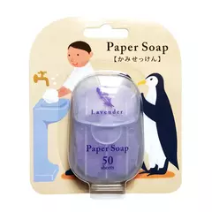 Portátil Descartável Sabão Caixa De Papel, Viagem Lavar A Mão, Banho Limpo, Scented Slice Sheets, Mini Papel Sabão, Fontes Do Banheiro, 50Pcs