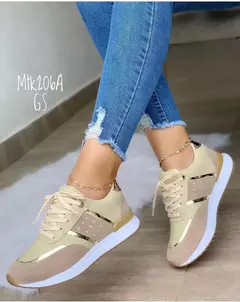 Patchwork Platform Sneakers para mulheres, sapatos vulcanizados, casual, esportes, ao ar livre, correndo, senhoras - loja online