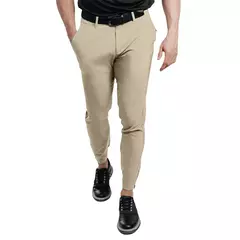 Calça elástica macia masculina, calça casual para negócios, social, trabalhadores de escritório, festa de entrevista, terno de casamento