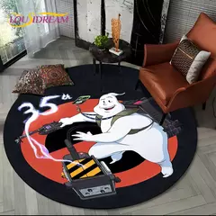 Cartoon G-Ghostbusters filme tapete de área redonda, tapete tapete círculo par