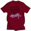 Algodão Grand Theft Auto Marca Camiseta, Top de Lycra, Gta Vice City, Estilo DIY, Alta Qualidade, Nova Moda, 016872