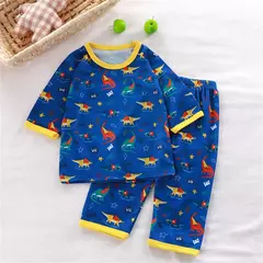 Hibobi-Conjunto infantil de roupas íntimas de manga 3/4, pijama do bebê, roupas de ar condicionado, roupas de verão, treino, 2 peças na internet