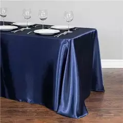 Monocromática Toalha De Mesa De Cetim, Cobertura De Mesa, Toalha De Mesa, Sobreposição, Aniversário, Casamento, Banquete, Restaurante, Festival, Fornecimento De Festa - comprar online