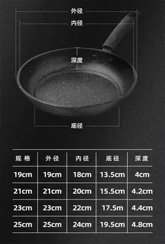 Geral Frigideira De Superfície Antiaderente, Frigideira De Bife, Frigideira Doméstica, Cozinha por Indução, Gama a Gás - loja online