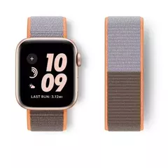 Série 9, 8, SE, 7, 6, 5, 4, 3, 49mm, Loop de Nylon para Apple Watch Band, Ultra-2, iWatch Strap, 44 milímetros, 40 milímetros, 45 milímetros, 41 milímetros - loja online