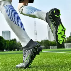 Sapatos de futebol profissional para adultos, botas de futebol, chuteiras adolescentes antiderrapantes, esporte ao ar livre, alta qualidade, TF, FG, novo, 2022 - Wolf Magazine