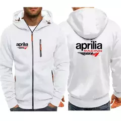 Moletom masculino Aprilia Racing, impressão de logotipo RSV4, moda esportiva, quebra-vento quente, moletom confortável com capuz, primavera e outono - comprar online