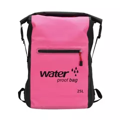 PVC natação impermeável saco seco, correias duplas, rafting esportes, caiaque, canoagem, kit de viagem, mochila, armazenamento, 25L na internet