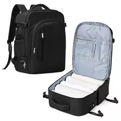 Mochila Laptop para Homens e Mulheres, Mochila Escolar Impermeável, Cabine, Cabine, Aeronaves, 40x20x25,Easyjet, 45x36x20, Bolsa Feminina - Wolf Magazine