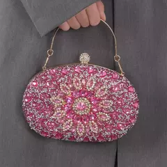 Luxo Diamante Cristal Embreagem para Mulheres, Saco De Noite, Bolsa De Bolso Do Telefone Celular, Carteira Feminina, Festa De Casamento, Presente De Qualidade, Novo - loja online