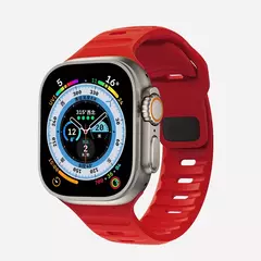 Pulseira de Silicone Macia para Pulseira Relógio Apple, Pulseira Ultra Esportiva, Pulseira iWatch Series 8, 7, 6, 5, 49mm, 44mm, 45mm, 42mm, 41mm, 42 milímetros, 38 milímetros na internet