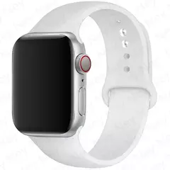 Pulseira de Silicone para Apple Watch, Pulseira Esportiva, iWatch Series 8, 7, 6