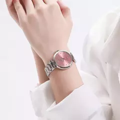 Naviforce relógio de pulso feminino, pulseira de aço inoxidável, impermeável, quartzo, romântico, marca superior, 2023 - Wolf Magazine