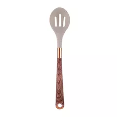 Lmetjma-Conjunto De Utensílio De Cozinha De Silicone, Utensílio De Cozinha Com Suporte De Utensílios, Alças De Padrão De Madeira, Panelas Antiaderentes, JT264, 10 Pcs - Wolf Magazine