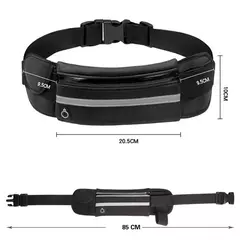 Impermeável esportes Fanny Pack para correr, cintura saco, cinto saco, caixa do telefone móvel, ginásio, ciclismo, jogging, correr, novo na internet