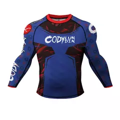 Manga comprida Surf Camisa com Silicone, Fitness Wear, Compressão Fitness Wear, Praia Swimwear, Proteção UV, Rash Guard, Novos Produtos de Natação - comprar online