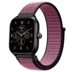 Imagem do Nylon Loop Band para Samsung Galaxy Watch, Bracelete, Cinto para Amazfit GTS 4 Mini, GTR4, Bip, Stratos, 20mm, 22mm, 40mm, 44mm