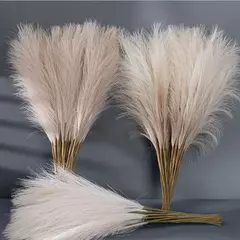 Faux Pampas Grass para vaso de chão, alta para enchimento de vasos, Boho Rustic Farmhouse, Home Decor, 10pcs - Wolf Magazine