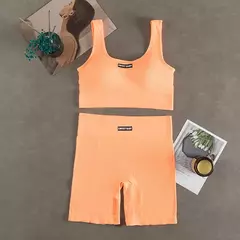 Conjunto de ioga feminino sem costura, roupas de treino fitness, sutiã esportivo, leggings de cintura alta, roupas sexy de ginástica em V profundo, roupas esportivas novas, 2024 - Wolf Magazine