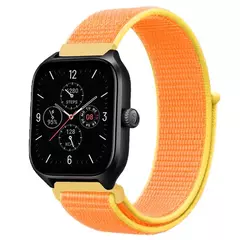 Correia de nylon para Samsung Galaxy Watch 6, 5, 4, 3, 40mm, 44mm, 5 Pro, Huawei Watch GT3-2, Amazfit GTS, GTR Correa, 20mm, 22mm