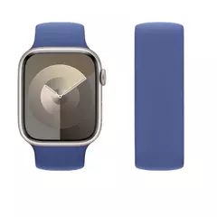 Silicone Solo Loop Band para Apple Watch, Belt Bracelet Strap, iWatch Series 9, 8, 7, 6, SE, Ultra 2, 40mm, 44mm, 45mm, 41mm, 49 milímetros, 38 milímetros, 42 milímetros - comprar online