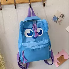 Imagem do Disney Winnie urso mochila infantil, saco de armazenamento de grande capacidade, desenhos animados fofos, de alta qualidade, cor sólida