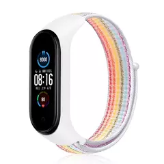 Correia de nylon para Xiaomi Mi Band, pulseira esportiva confortável, pulseira para Mi Band 7, 6, 5, 4, 3 - comprar online